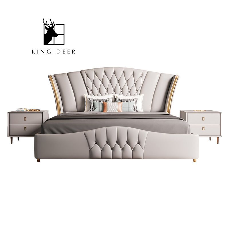 GKD-0073 giường ngủ phong cách Bắc Âu, GKD-007