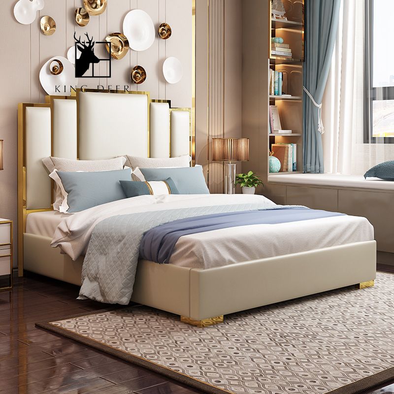 GKD-0083 giường ngủ phong cách Bắc Âu, GKD-008