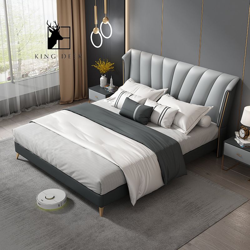 Giường ngủ Farah phong cách Bắc Âu, GKD-009