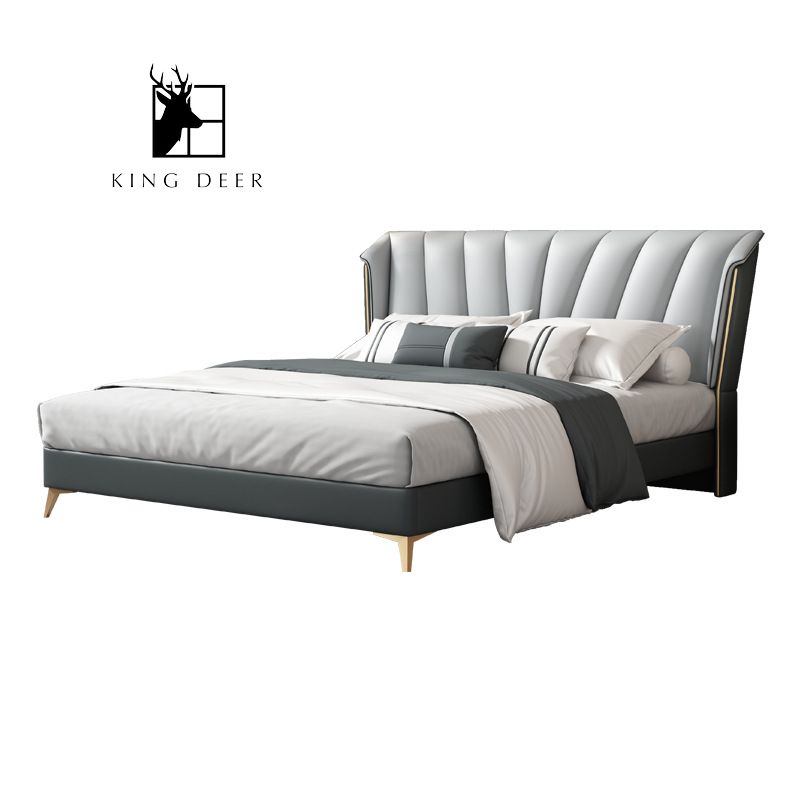 GKD-0093 Giường ngủ Farah phong cách Bắc Âu, GKD-009