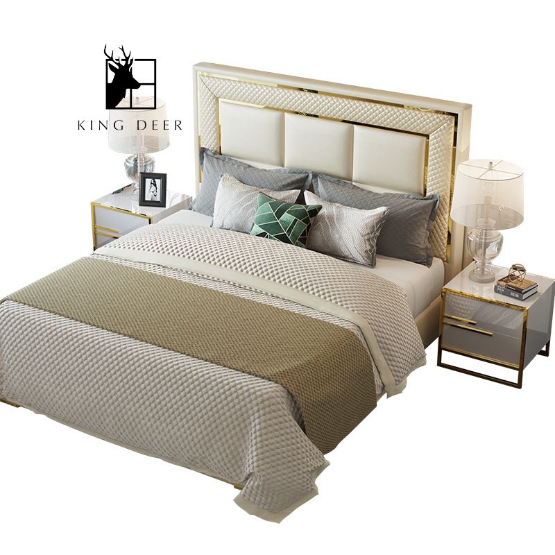 GKD-0124 giường ngủ phong cách Bắc Âu, GKD-012