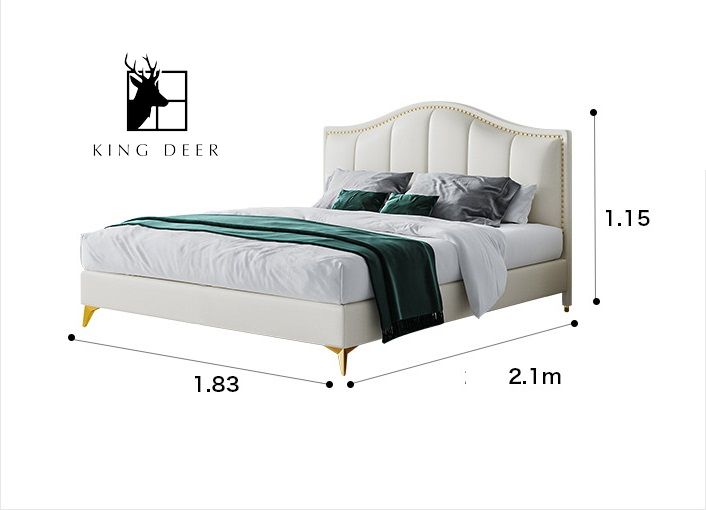 Giường ngủ phong cách Bắc Âu, GKD-013