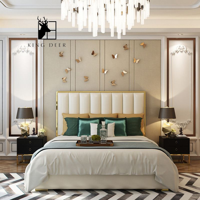 Giường ngủ phong cách Bác Âu, GKD-014