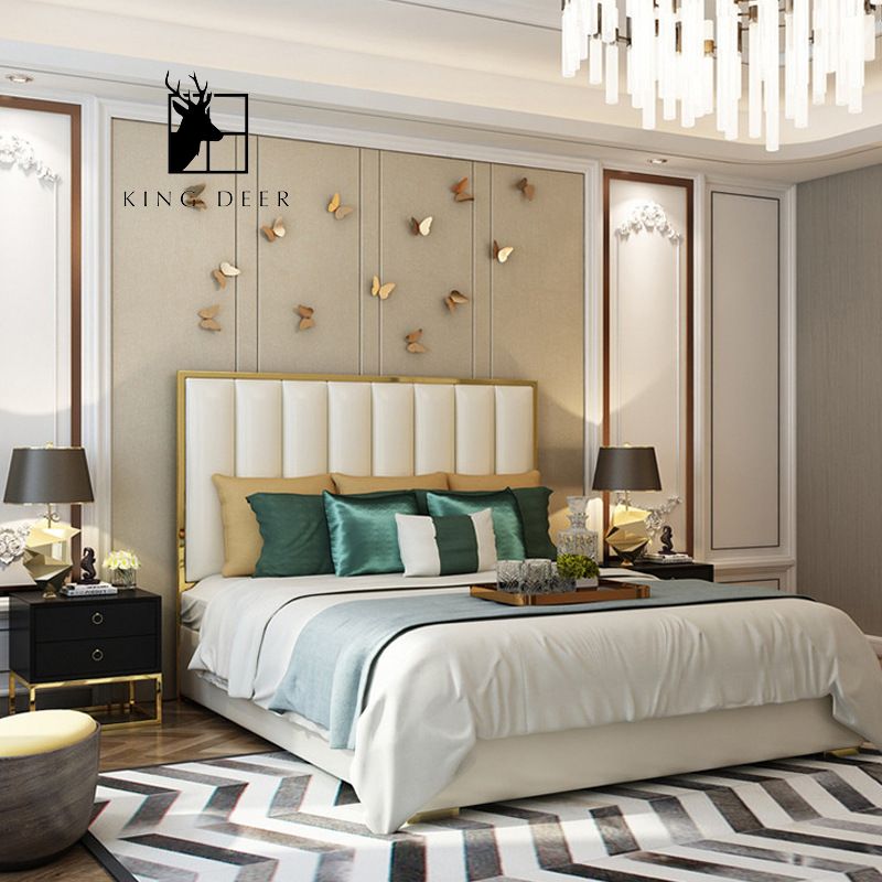 Giường ngủ phong cách Bác Âu, GKD-014