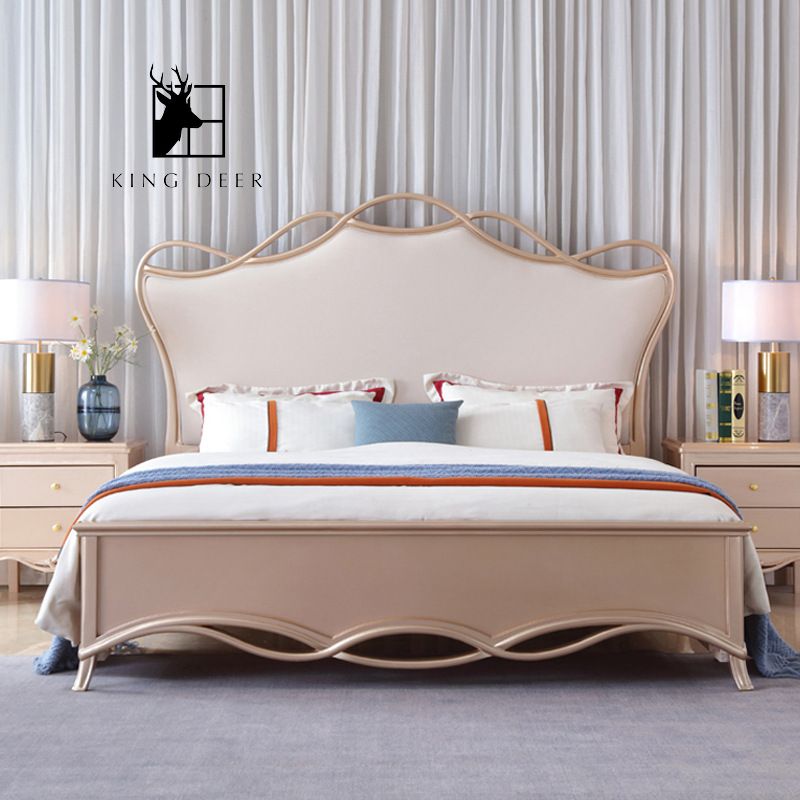 GKD-0162 Giường ngủ Genevieve phong cách tân cổ điển, GKD-016