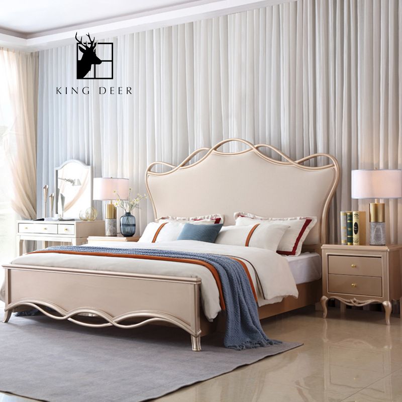 Giường ngủ Genevieve phong cách tân cổ điển, GKD-016