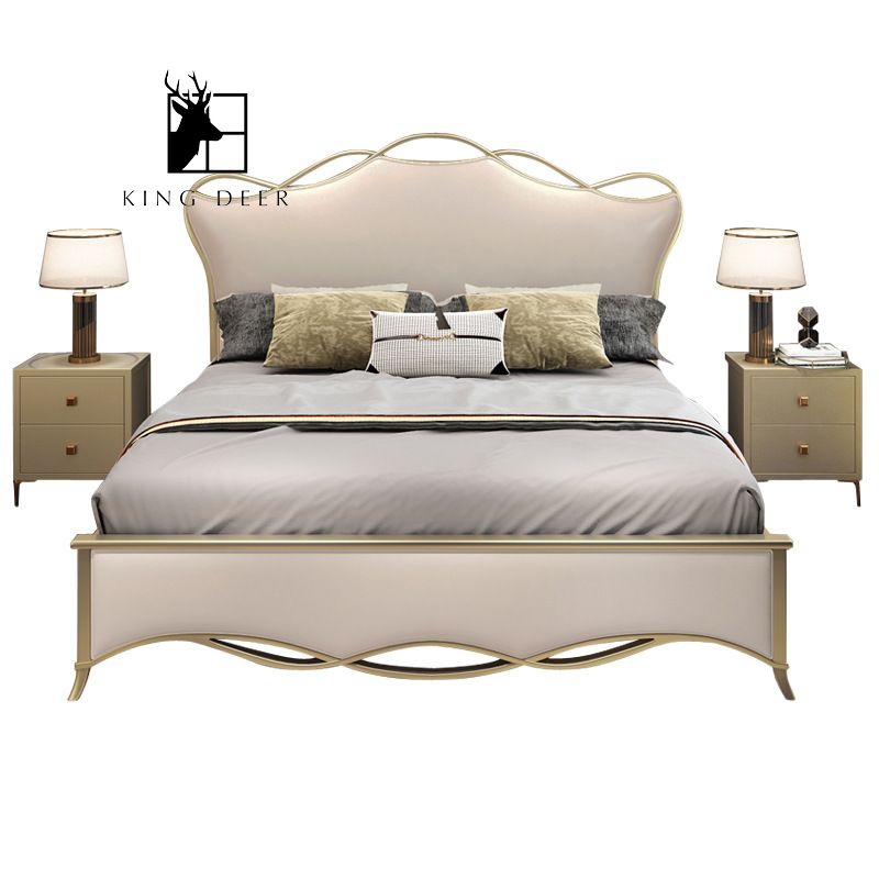 GKD-0167 Giường ngủ Genevieve phong cách tân cổ điển, GKD-016