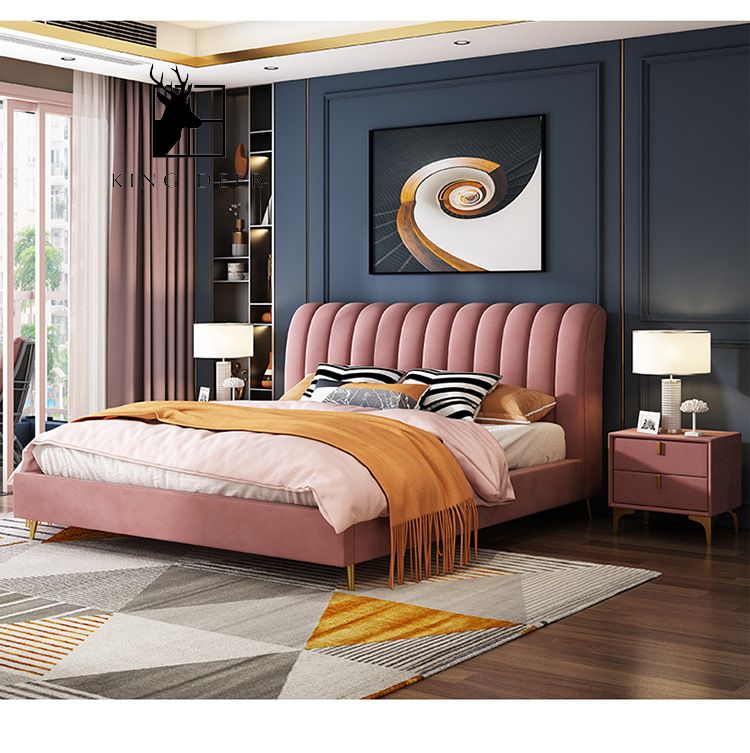 Giường ngủ phong cách Bắc Âu, GKD-019