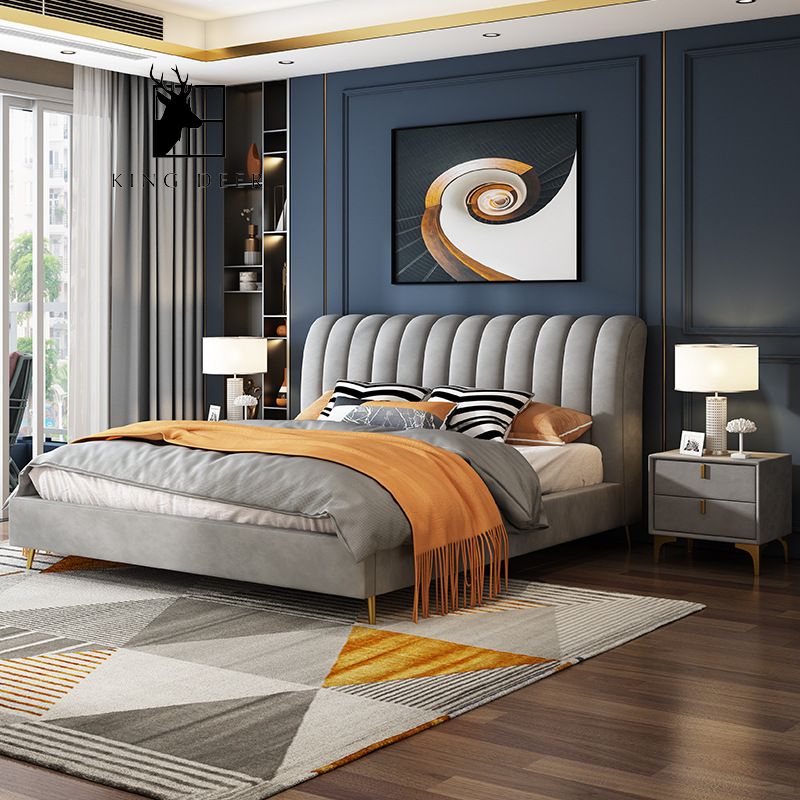 GKD-0192 Giường ngủ phong cách Bắc Âu, GKD-019