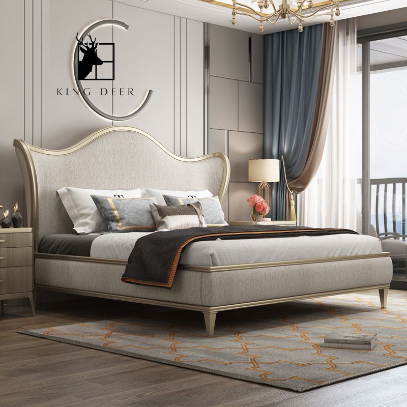 GKD-0202 Giường ngủ tân cổ điên, KD-020