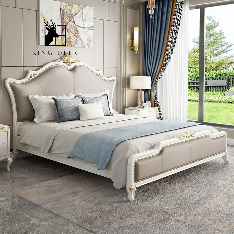 Giường ngủ Cleopatra tân cổ điển , GKD-023