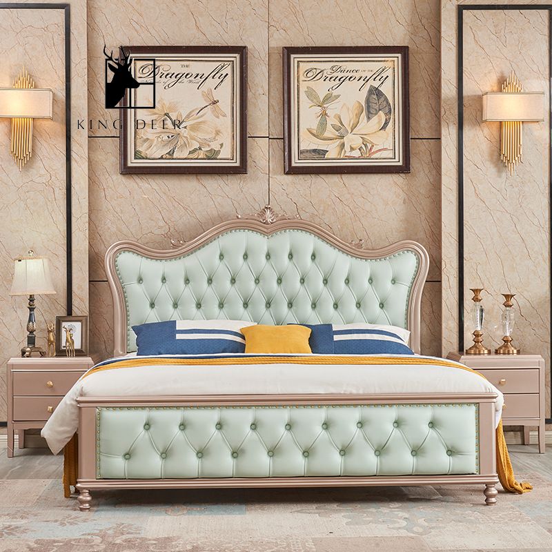 Giường ngủ tân cổ điện, GKD-024