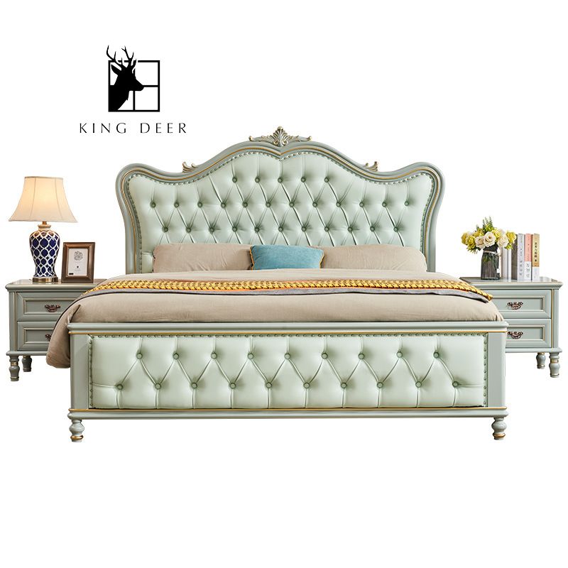 GKD-0245 Giường ngủ tân cổ điện, GKD-024