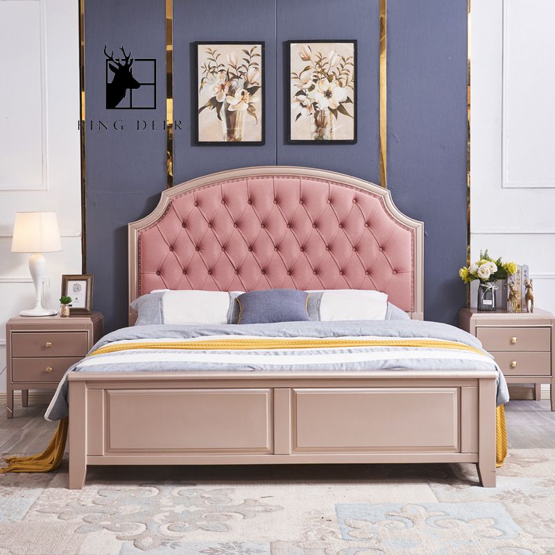 giường ngủ tân cổ điển King Deer,, GKD-025