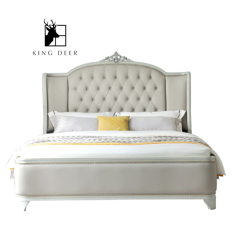 GKD-0265 giưởng ngủ tân cổ điển King Deer, GKD-026