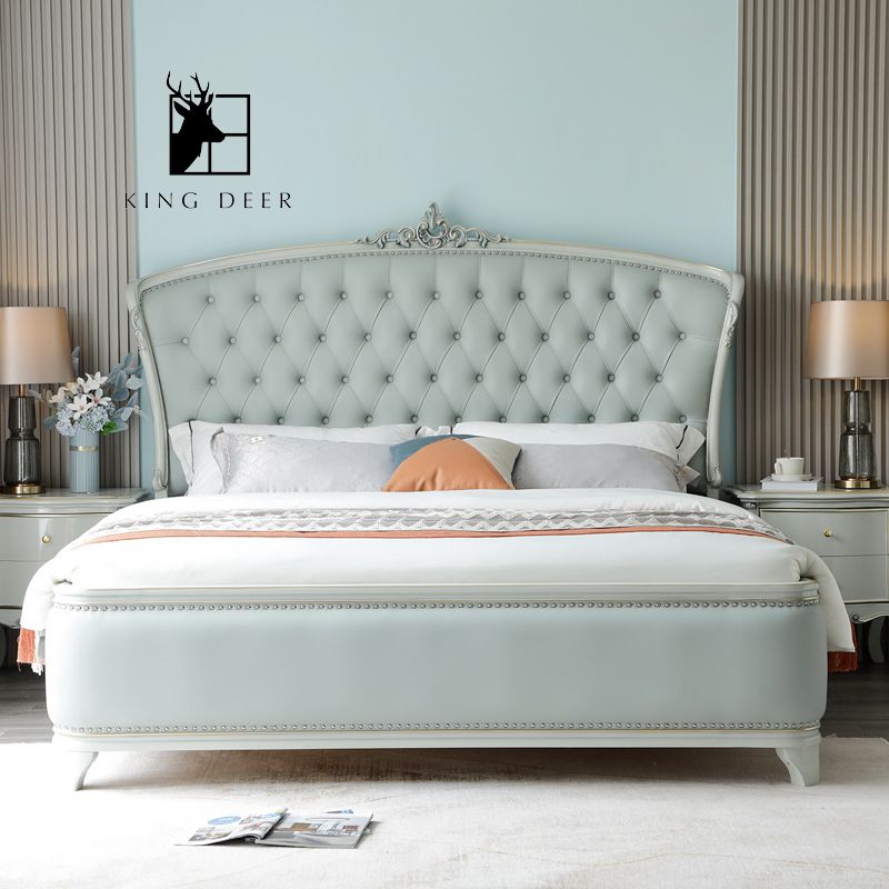 Giường ngủ Adelaide tân cổ điển , GKD-027