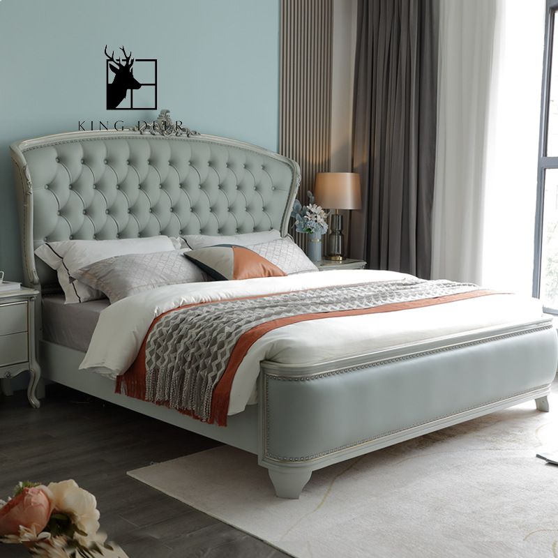 Giường ngủ Adelaide tân cổ điển , GKD-027