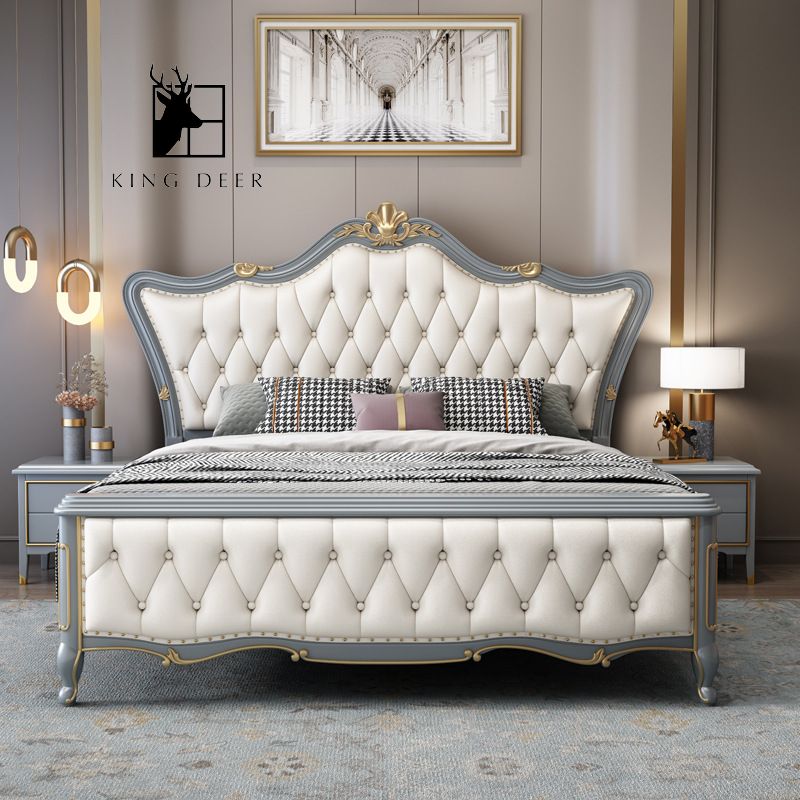 GKD-0291 Giường ngủ Milcah tân cổ điển , GKD-029