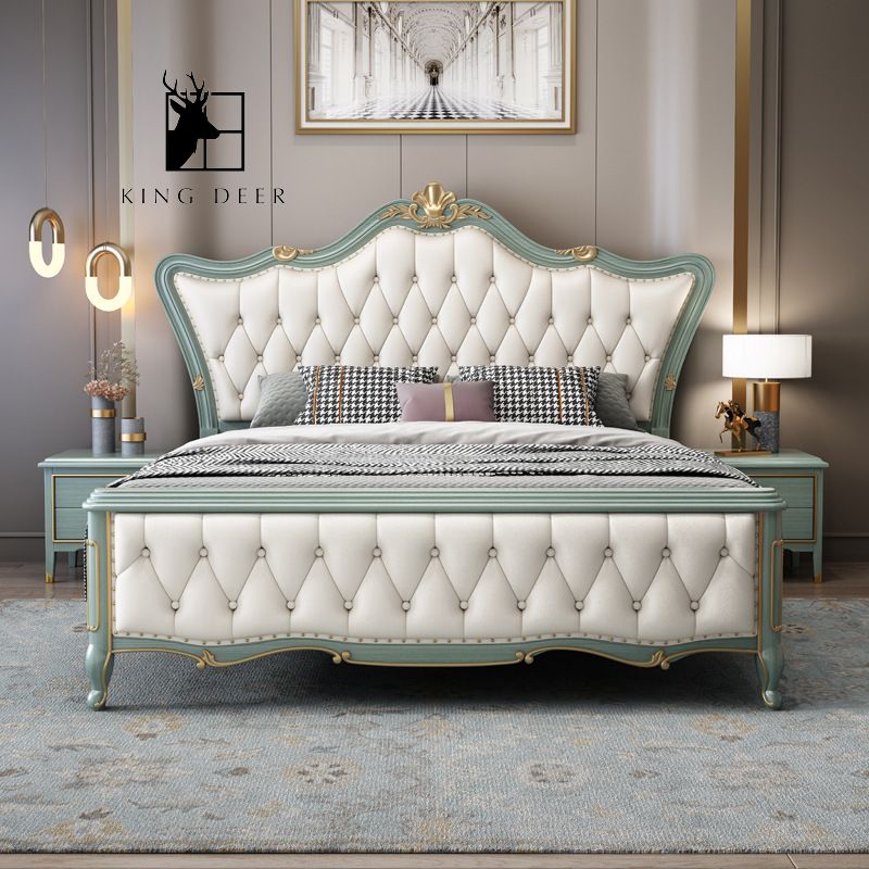 Giường ngủ Milcah tân cổ điển , GKD-029