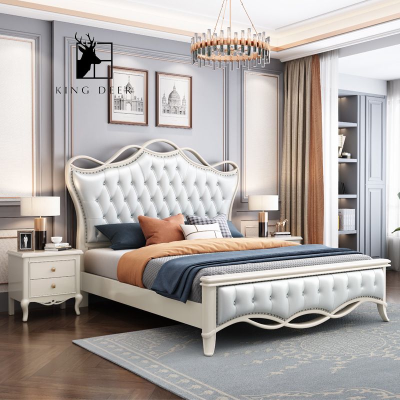 GKD-0304 Giường ngủ Mirabel tân cổ điển , GKD-030