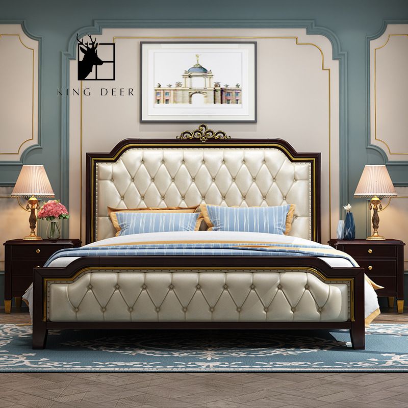 GKD-0311 Giường ngủ Odette tân cổ điển , GKD-031