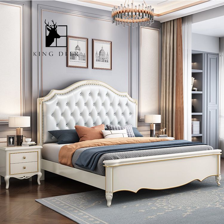 Giường ngủ Ladonna tân cổ điển, GKD-032