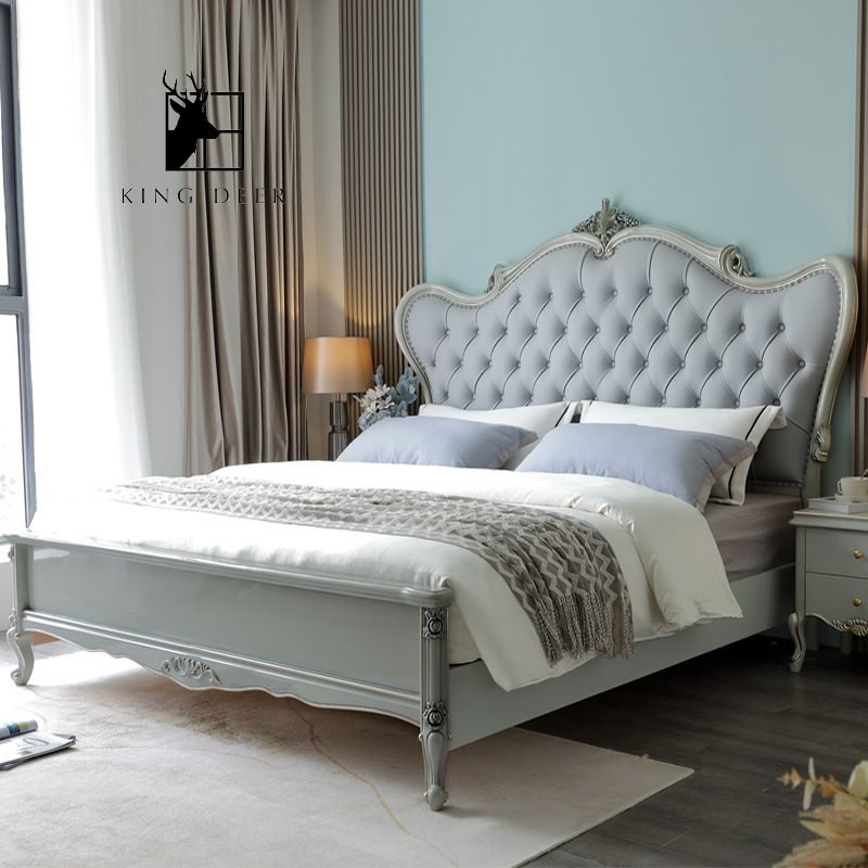 Giường ngủ Phoebe tân cổ điển, GKD-035