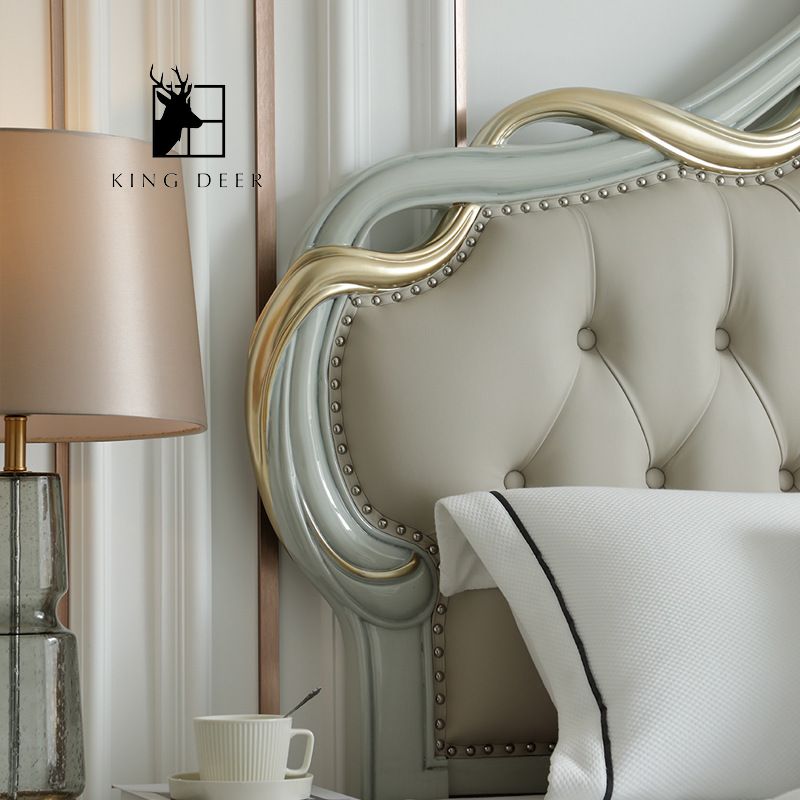 GKD-0363 Giường ngủ Rowena phong cách tân cổ điển, GKD-036