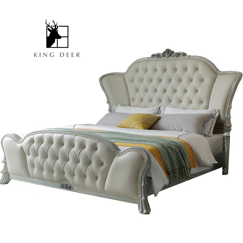 GKD-0371 Giường ngủ Xavia phong cách tân cổ điển, GKD-037
