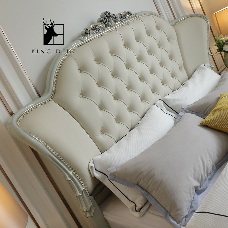 GKD-0374 Giường ngủ Xavia phong cách tân cổ điển, GKD-037