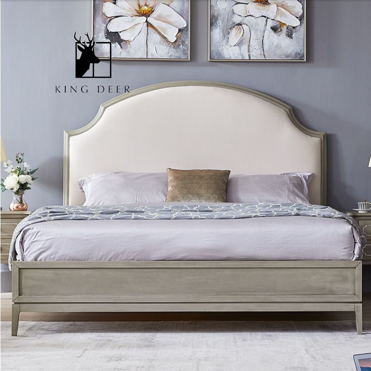 Giường ngủ Meliora phong cách tân cổ điển, GKD-039