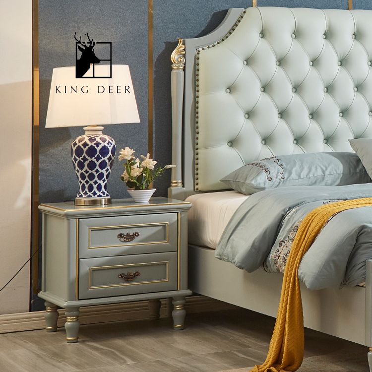 Giường ngủ Odile phong cách tân cổ điển, GKD-040