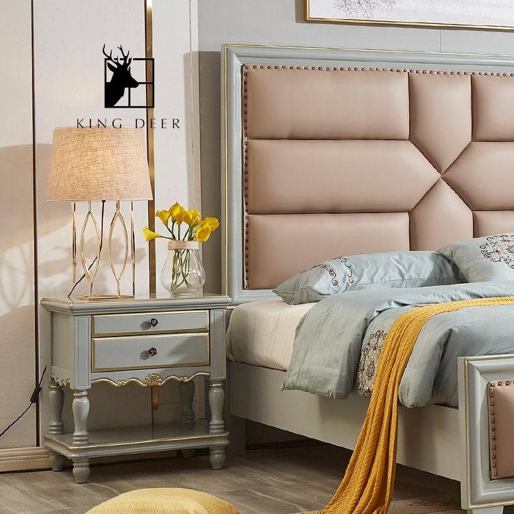 Giường ngủ Ladonna phong cách tân cổ điển, GKD-041