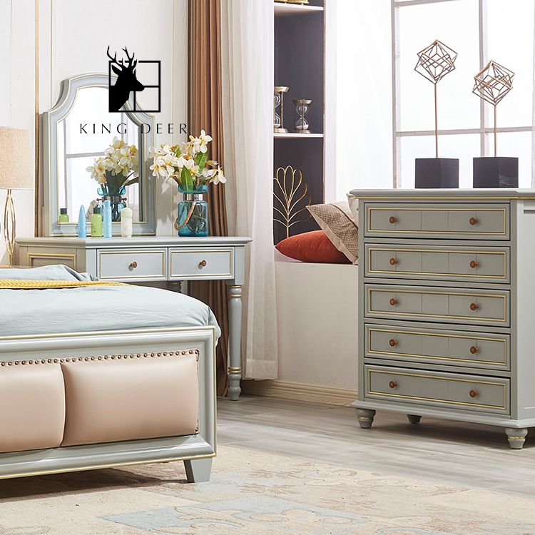 GKD-0412 Giường ngủ Ladonna phong cách tân cổ điển, GKD-041