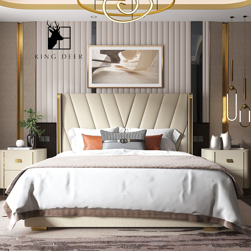 Giường ngủ Pandora phong cách tân cổ điển, GKD-043