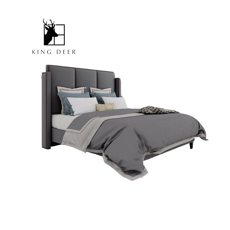 GKD-0452 Giường ngủ Rowena phong cách hiện đại, GKD-045