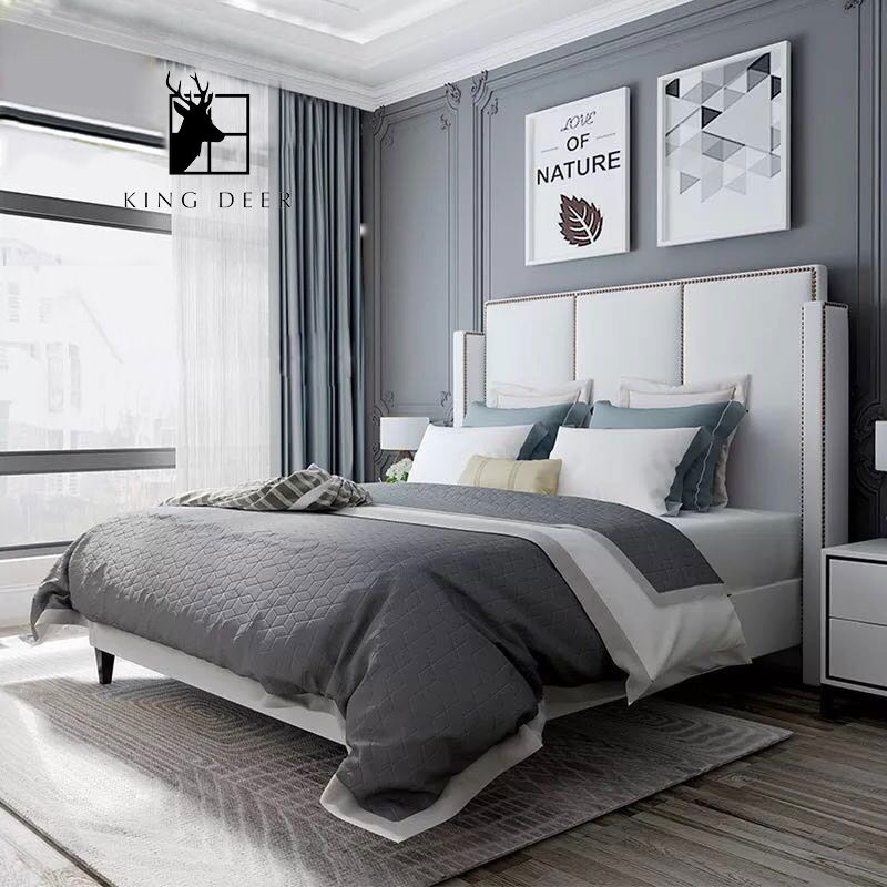 Giường ngủ Rowena phong cách hiện đại, GKD-045