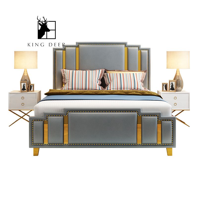 GKD-0473 Giường ngủ Martha phong cách hiện đại, GKD-047