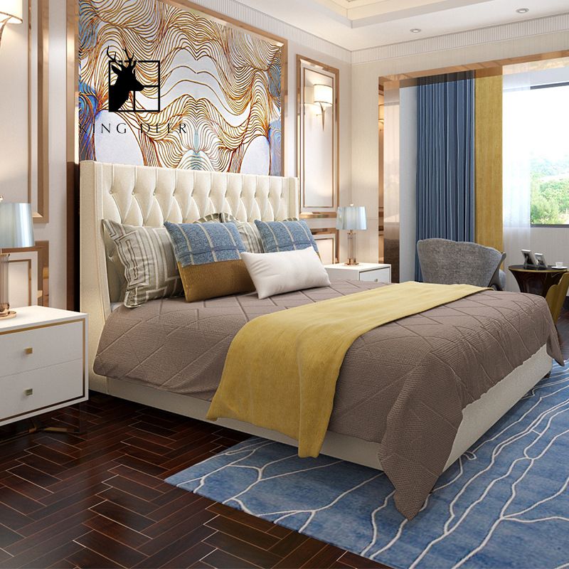 Giường ngủ Jade phong cách hiện đại, GKD-049