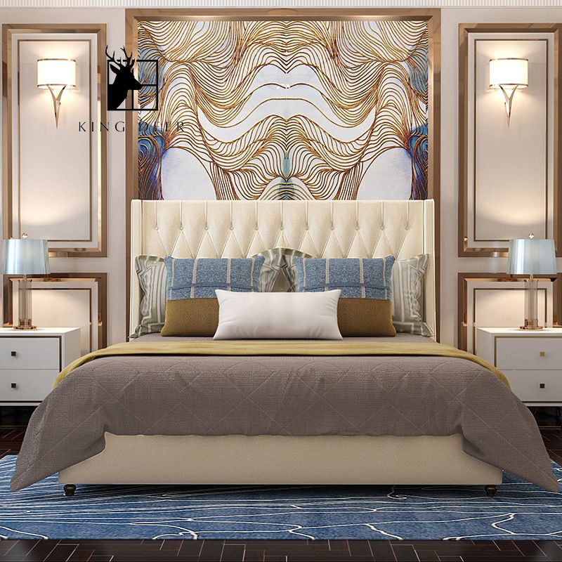 Giường ngủ Jade phong cách hiện đại, GKD-049