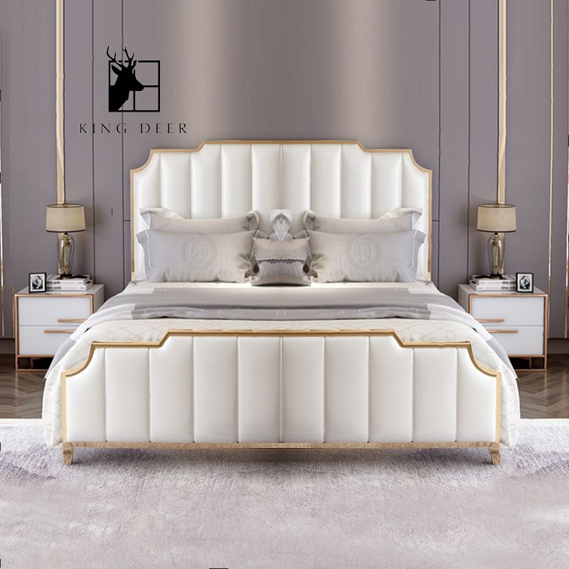 Giường ngủ Sienna phong cách Bắc Âu hiện đại, GKD-051