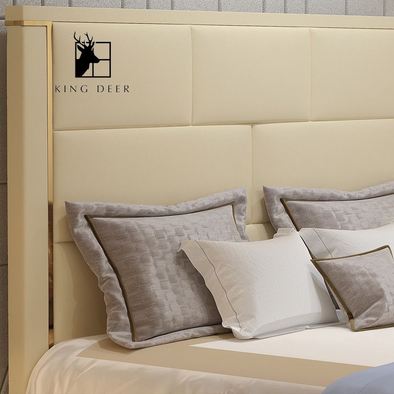 GKD-0521 Giường ngủ Gemma phong cách Bắc Âu hiện đại, GKD-052