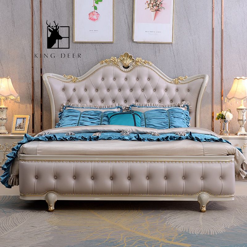 Giường tân cổ điển King Deer