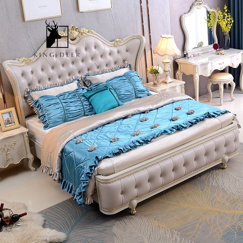 GKF-0214 Giường tân cổ điển King Deer