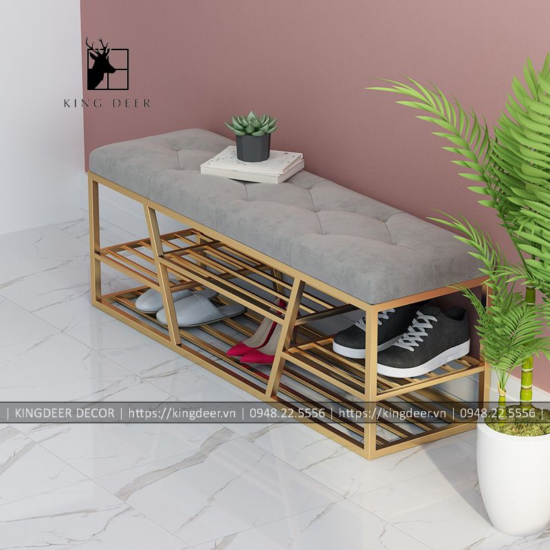 Ghế tủ giày EMILY thông minh 2021, GTG-004