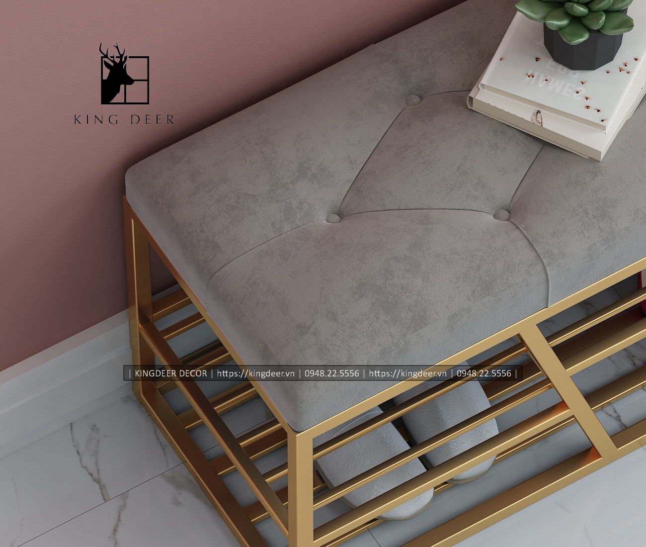 Ghế tủ giày EMILY thông minh 2021, GTG-004