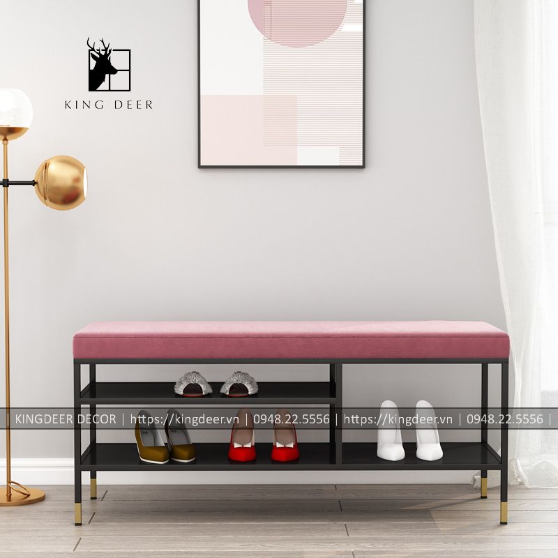 GTG_0057 Ghế tủ giày ELLA thông minh 2021, GTG-005