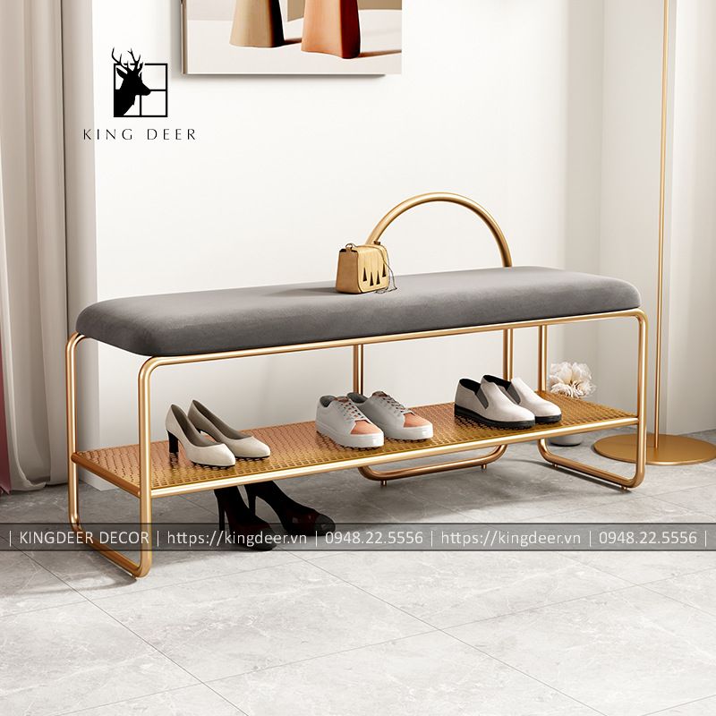 Ghế tủ giày GRACE thông minh 2021, GTG-007