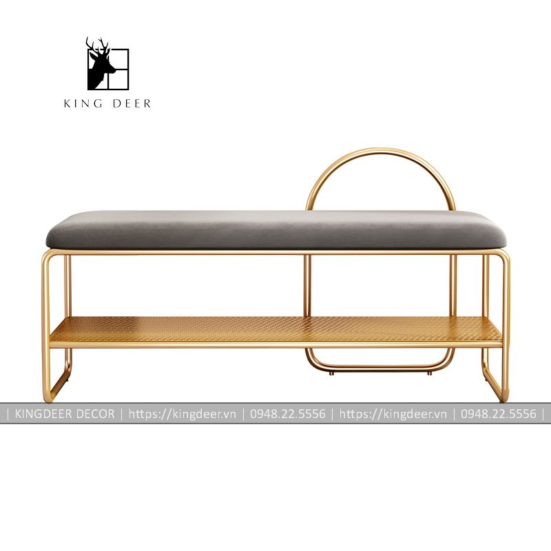 GTG_0077 Ghế tủ giày GRACE thông minh 2021, GTG-007