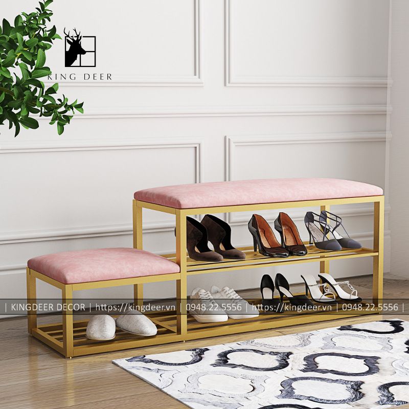 Ghế tủ giày ALYSSA thông minh 2021, GTG-011